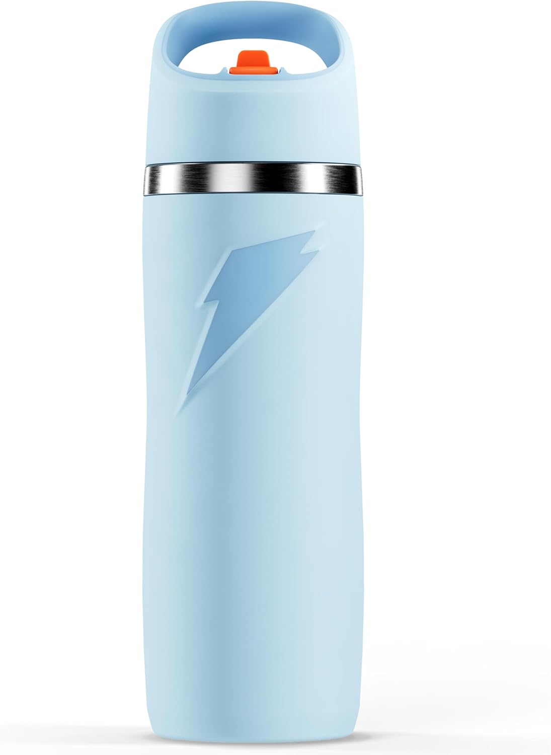 Gatorade 'Overtime' 22oz Stainless Steel Water Bottle, Twist Cap, Grey