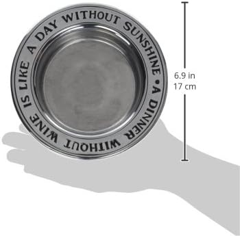 Wilton Armetale Wine Goblet , silver -, 1 Count (Pack of 1)