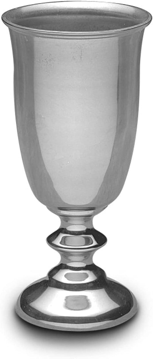 Wilton Armetale Wine Goblet , silver -, 1 Count (Pack of 1)