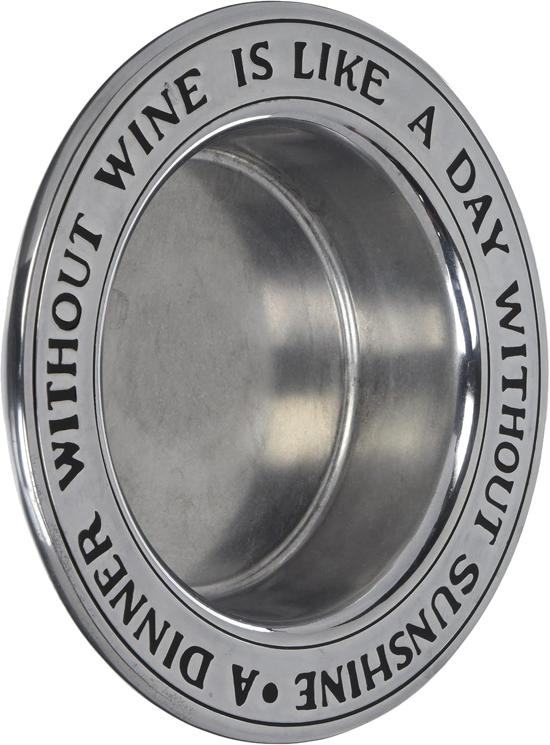Wilton Armetale Wine Goblet , silver -, 1 Count (Pack of 1)